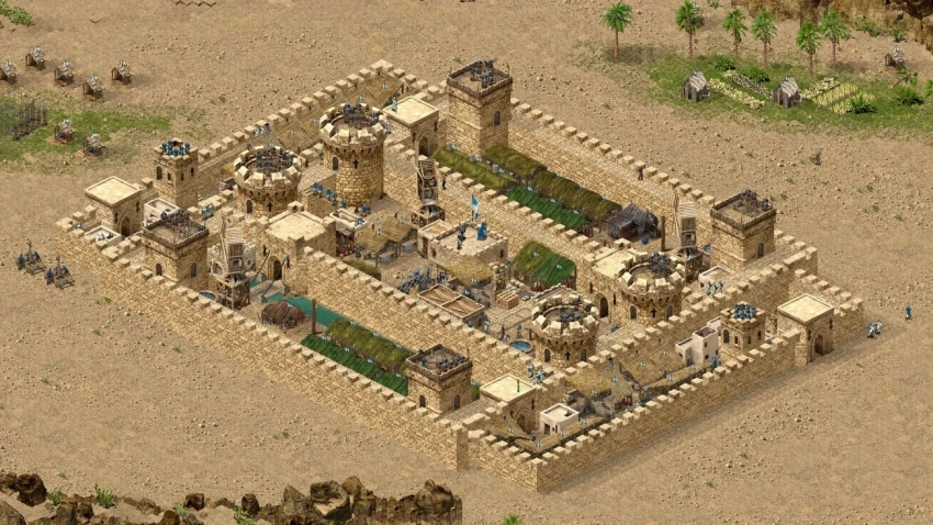 Ролик по Stronghold Crusader: Definitive Edition показал создание пользовательских миссий